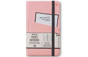 IF BOOKAROO A6 POCKET NOTEBOOK 43002 PALE PINK